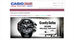 Desktop Screenshot of casiosquare.com